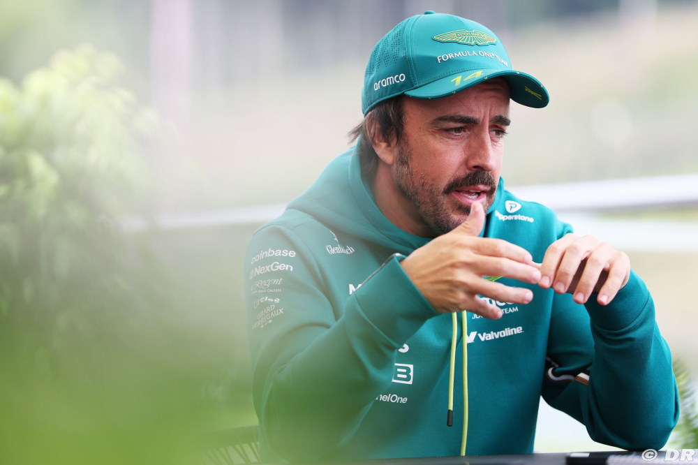 Alonso espère un week-end 'meilleur qu'à Spa' pour Aston Martin F1