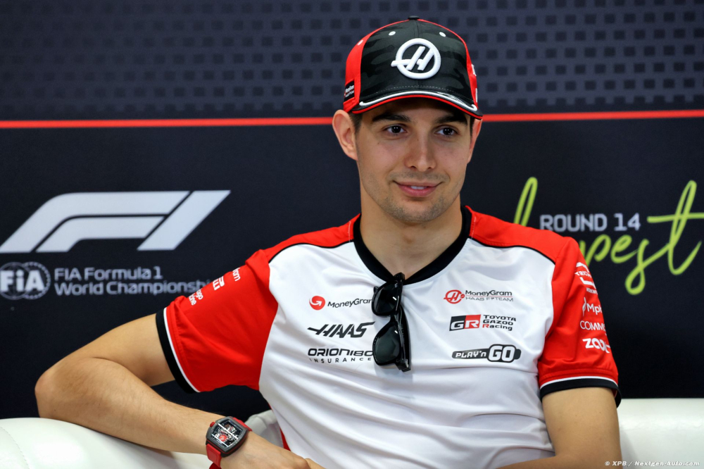 Ocon : Haas F1 est 'remontée de manière spectaculaire' cette année