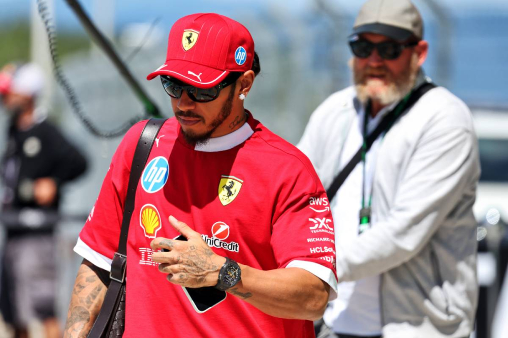 Lewis Hamilton soutient Vasseur et rêve d’un premier podium avec Ferrari en Hongrie