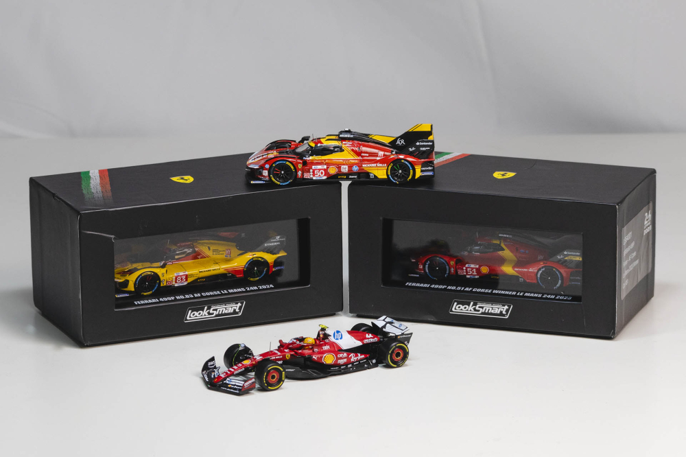 Miniatures 1/64e : Looksmart se lance sur les Ferrari en taille 'mini'