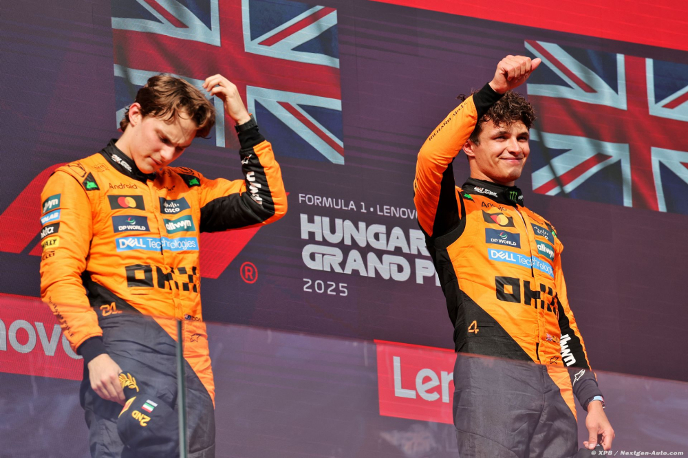 Norris et Piastri ont donné 'des sueurs froides' à Zak Brown