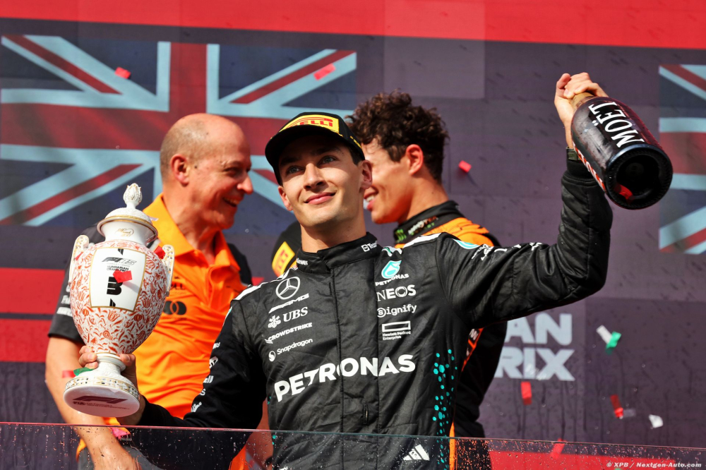 Contrat Mercedes F1 : Russell reprend sa position de force, Wolff relativise