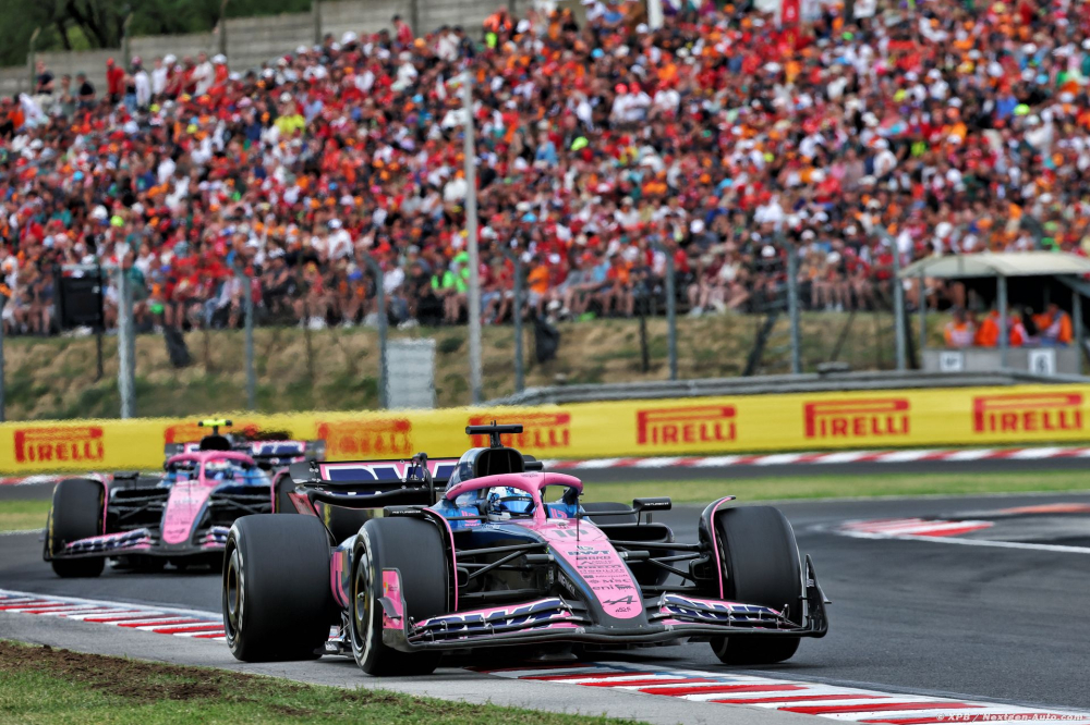 Alpine F1 : Briatore reconnait les 'faiblesses' mises en avant en Hongrie