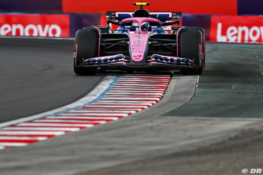 Gros accident pour Colapinto avec le mulet Alpine F1 lors des essais Pirelli