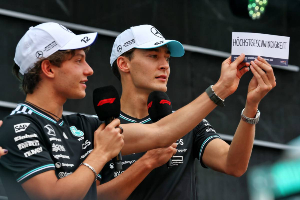 Mercedes verrouille son duo pour 2026 : Russell et Antonelli au cœur du projet