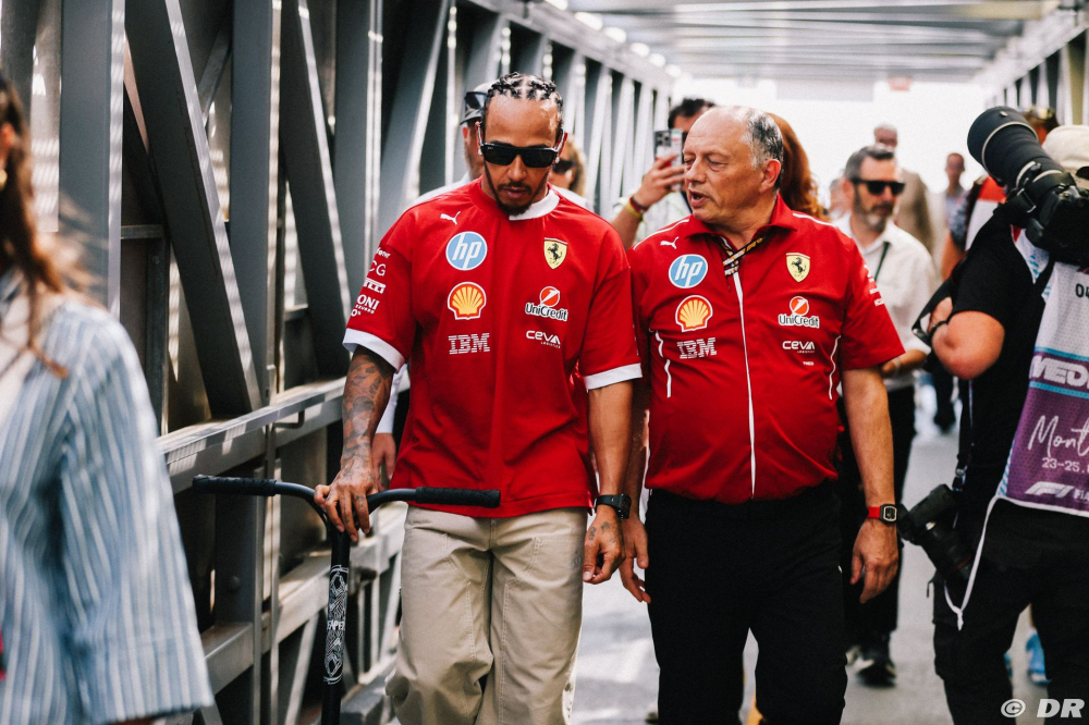 Vasseur admet s'être trompé sur la tâche qui attendait Hamilton chez Ferrari