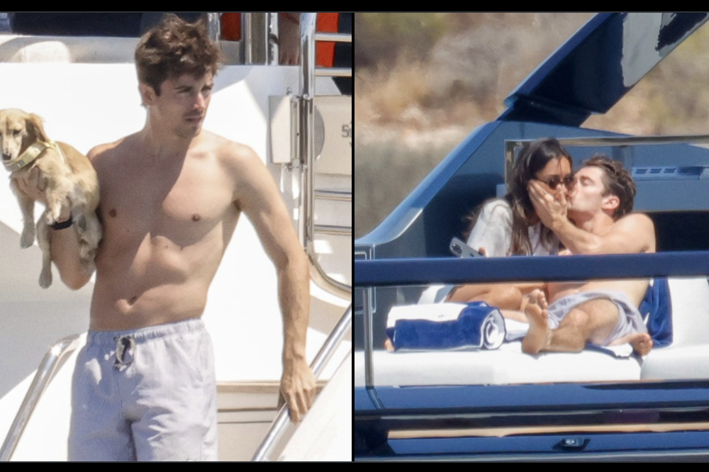 Vacances torrides pour Charles Leclerc : yacht, baisers et mer turquoise