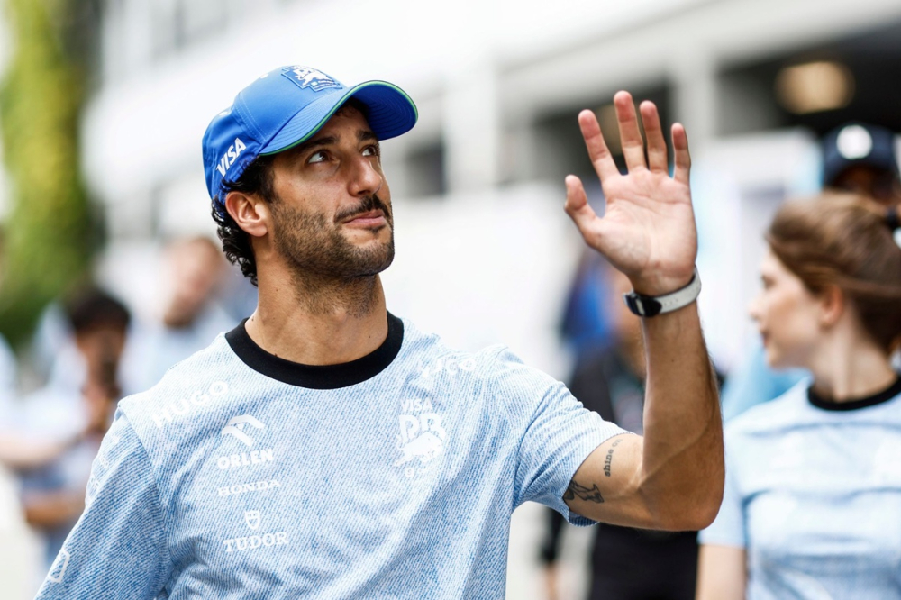 Ricciardo loin de la F1 : 