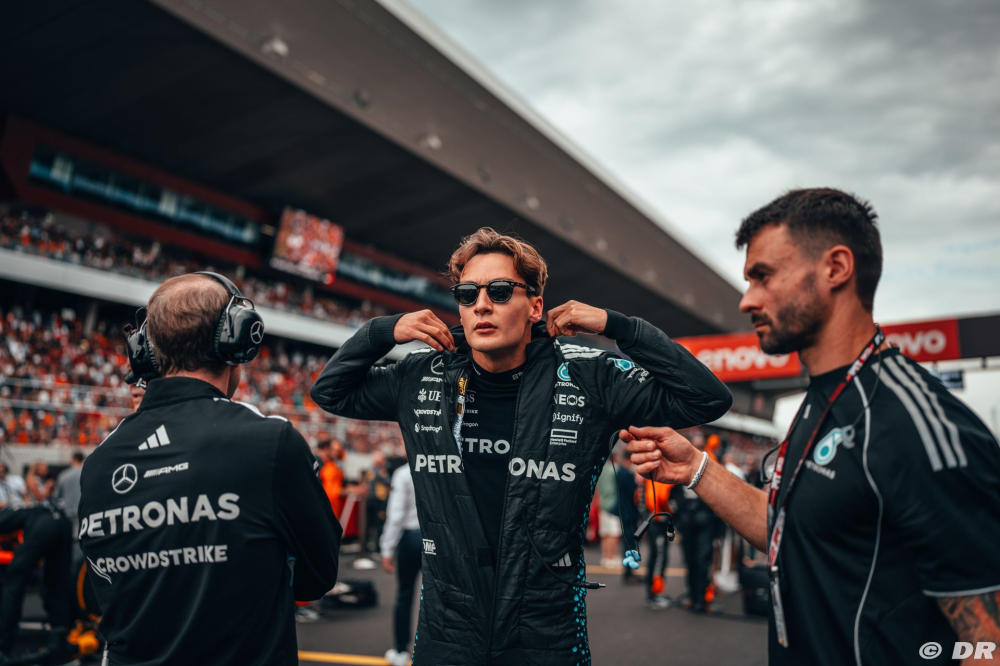 Russell : la frustration ne l'empêche pas de garder le titre en F1 comme objectif