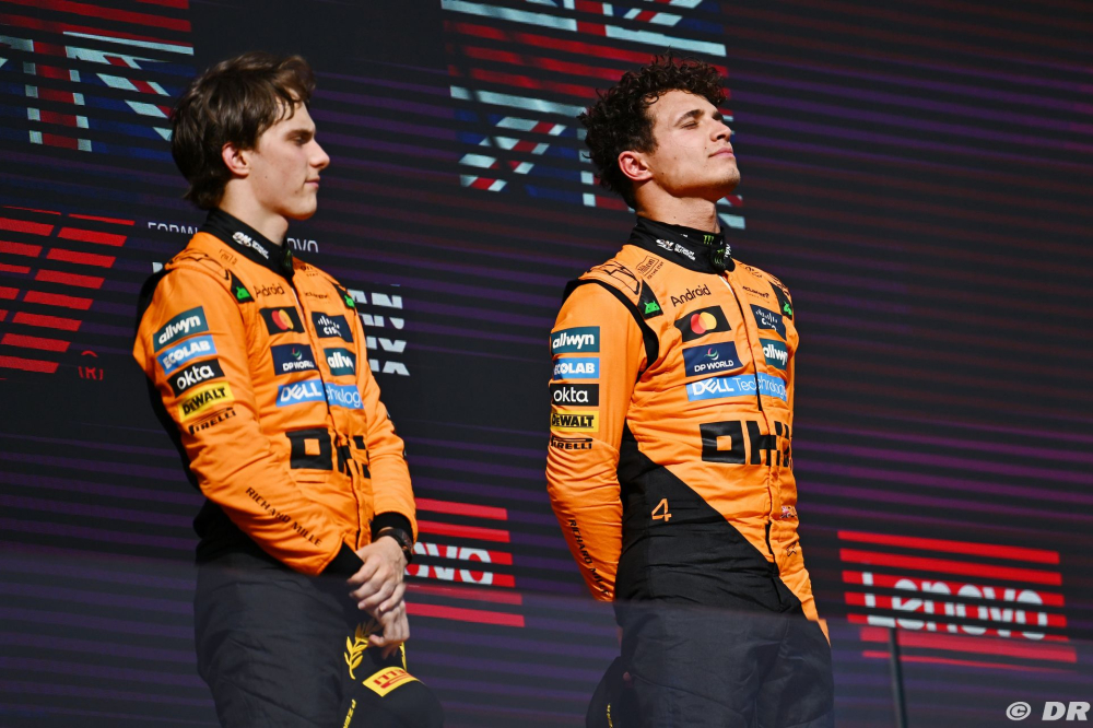 McLaren F1 : le titre pilotes va-t-il 'se jouer dans la tête de Norris' ?