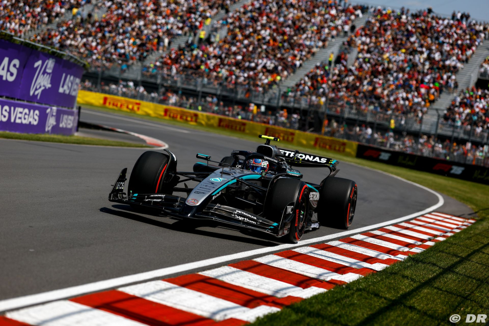 Mercedes F1 va se battre 'pour de belles places' en 2e partie de saison