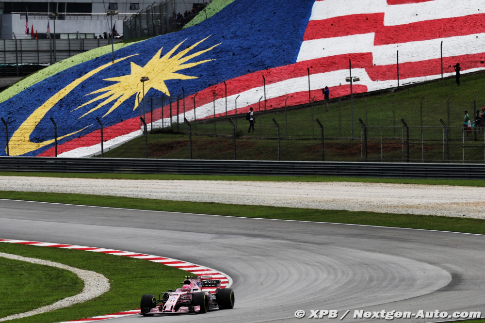 Sepang révèle la somme colossale demandée par la F1 pour revenir en Malaisie