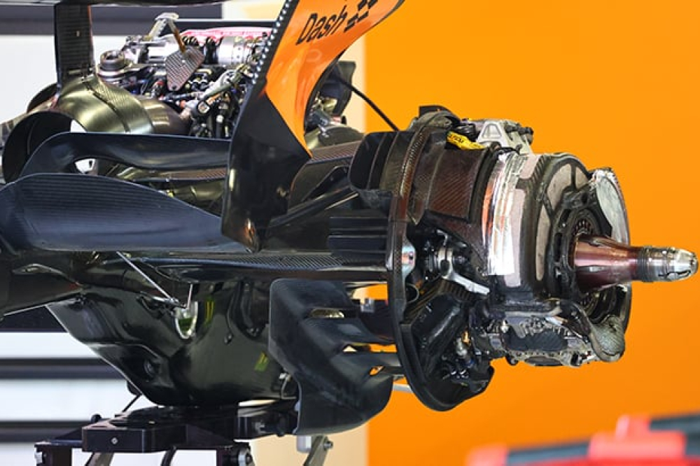Des F1 2026 sans freins arrière ?