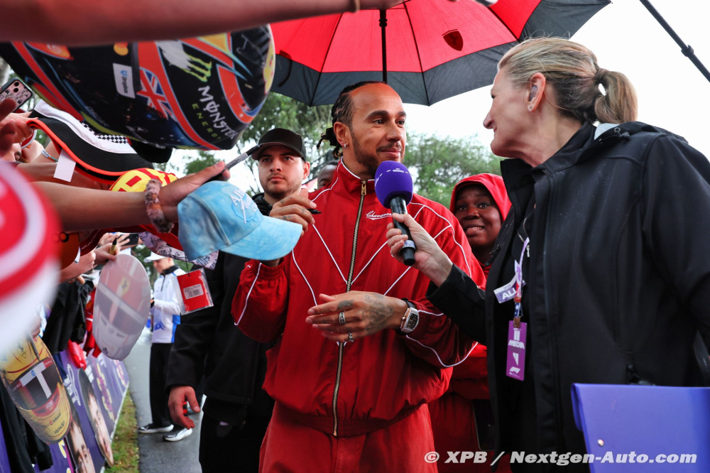 Hamilton apprécie Zandvoort en F1, un circuit à l'ancienne