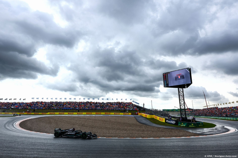 Météo F1 - GP des Pays-Bas : Beaucoup de pluie attendue à Zandvoort