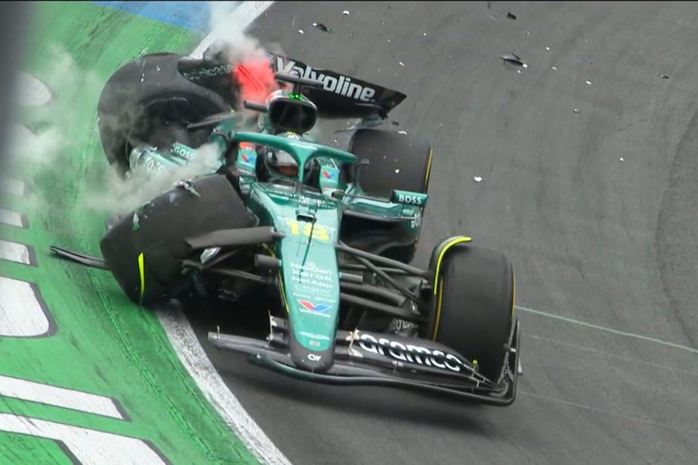 EL2 en folie à Zandvoort : Lando Norris brille, Lance Stroll détruit son Aston Martin