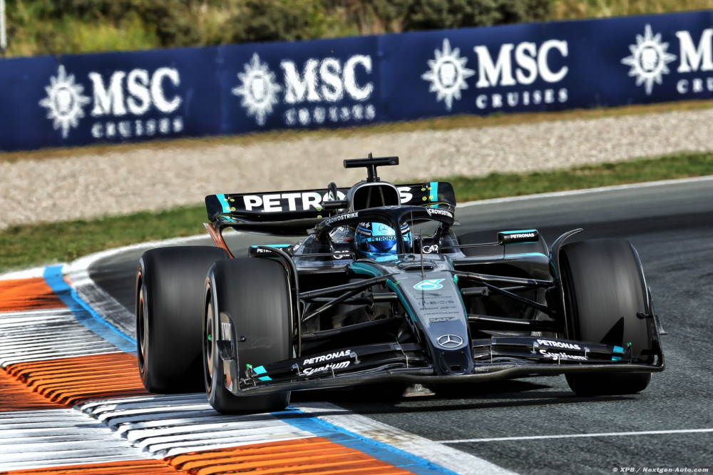 Mercedes F1 affiche un 'bon' rythme mais il y a encore du travail