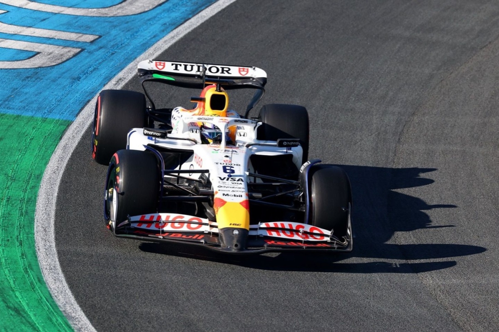 Hadjar se hisse avec Verstappen en deuxième ligne à Zandvoort !