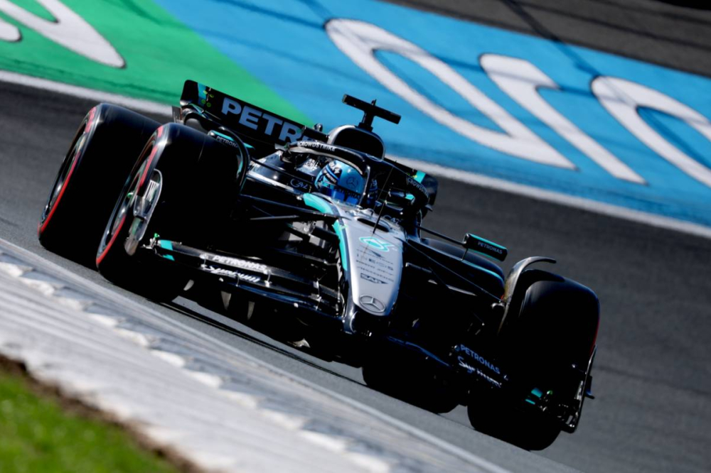 Russell dominé par Hadjar, Antonelli échoue de justesse : Mercedes en souffrance à Zandvoort