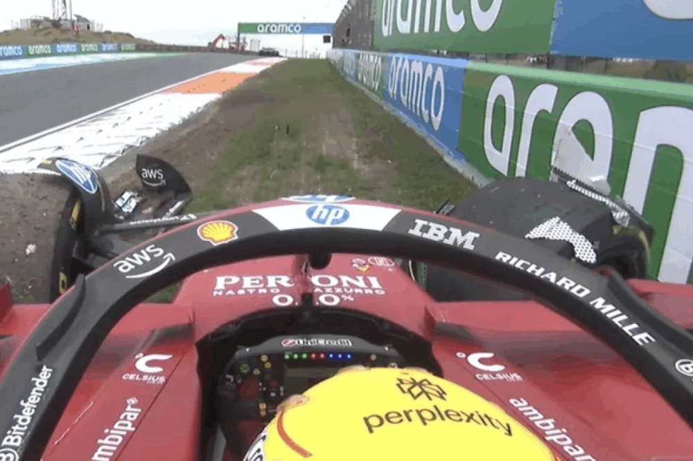 Lewis Hamilton victime d’un crash spectaculaire au GP des Pays-Bas : la série noire continue