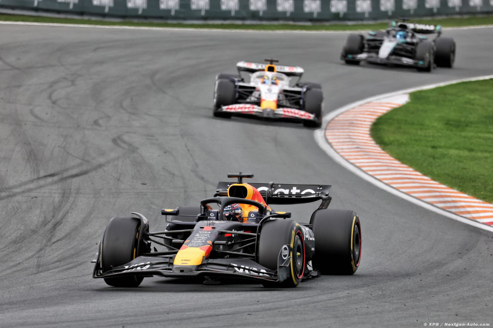 Verstappen admet de la 'chance' pour sa 2e place, un 'bon résultat' à domicile