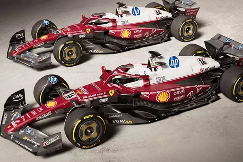 Ferrari célèbre un ancien pilote avec une livrée spéciale à Monza