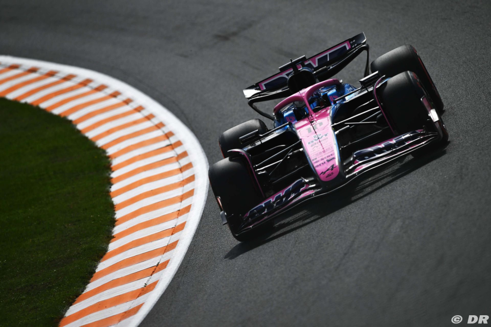 Alpine F1 n'arrive pas en terrain favorable à Monza