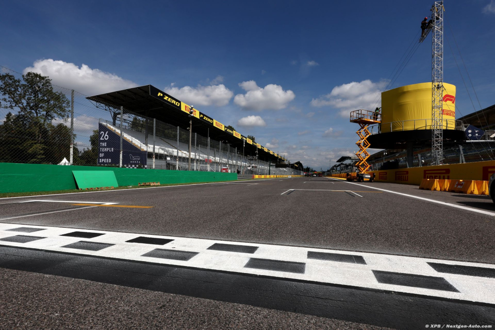 Météo F1 - GP d'Italie : Du beau temps prévu pour les 3 jours mais...