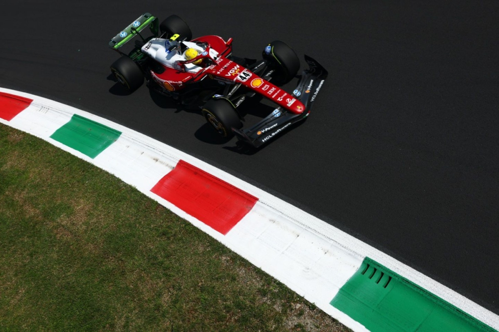 EL1 - Hamilton et Ferrari débutent idéalement à Monza
