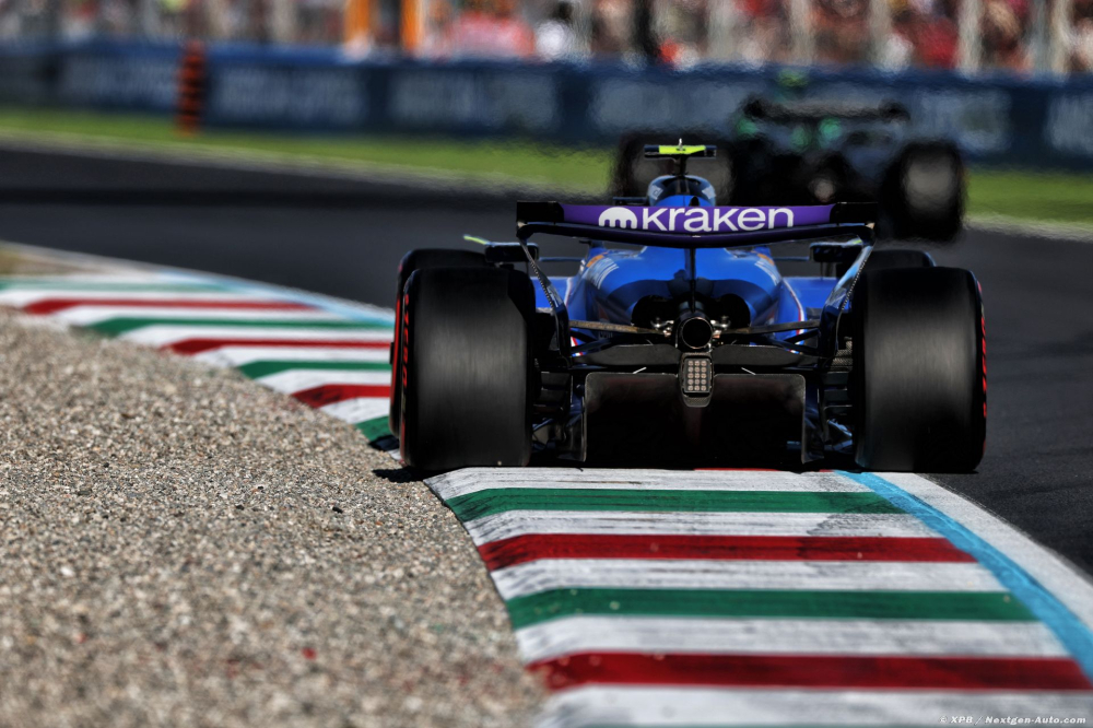Williams lance son week-end de Monza avec de grosses performances