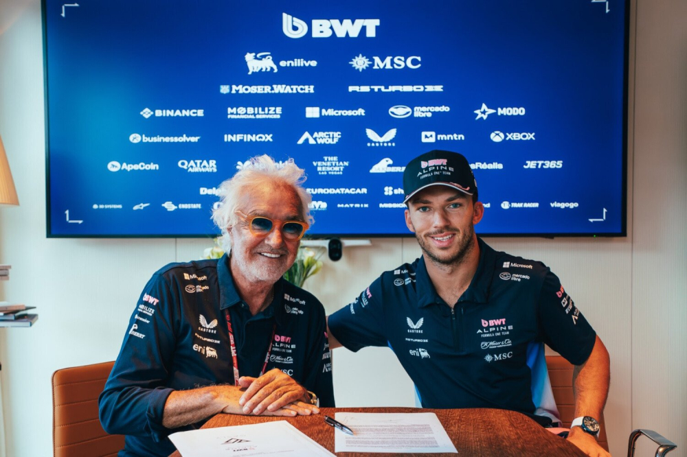 Pierre Gasly prolongé par Alpine pour trois saisons supplémentaires