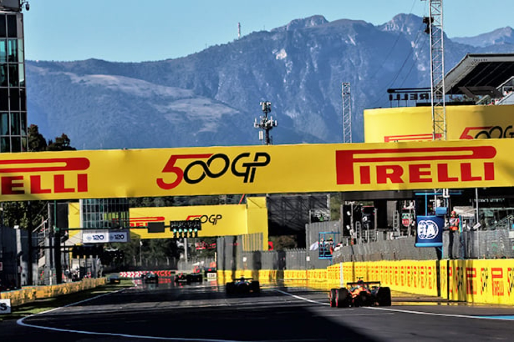 La grille de départ du Grand Prix d'Italie