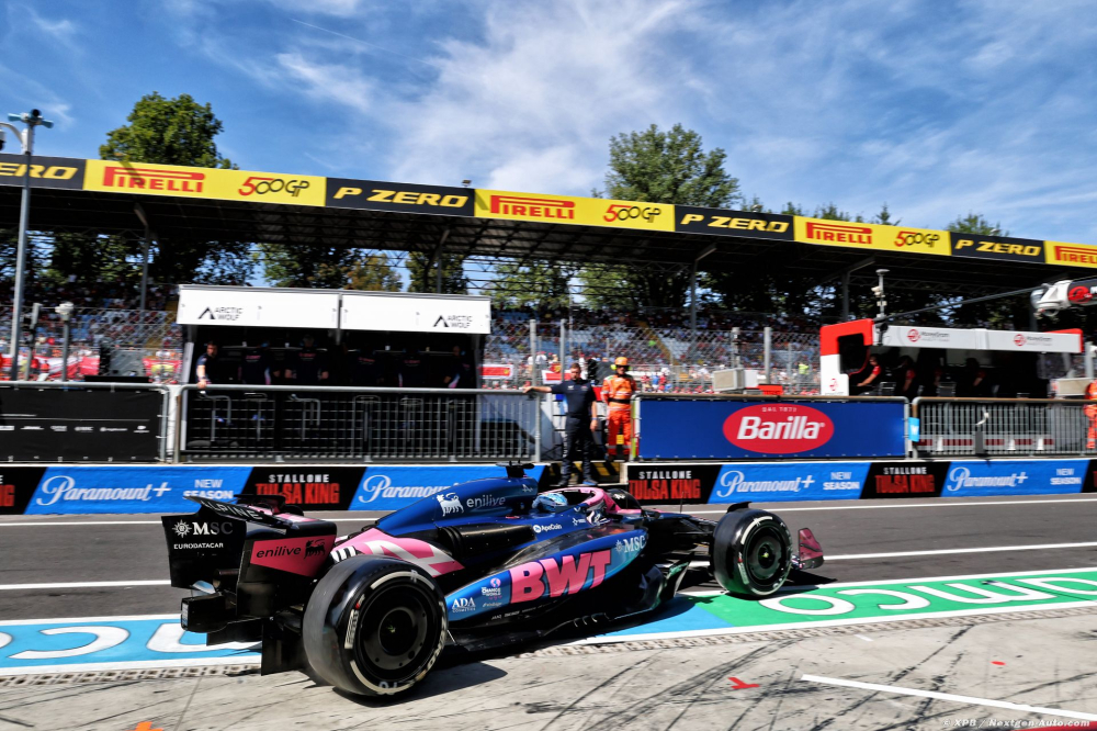 Officiel : Gasly change de moteur et partira des stands à Monza