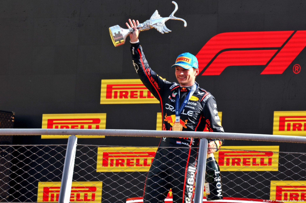 Verstappen salue l'effet Mekies après sa victoire écrasante à Monza