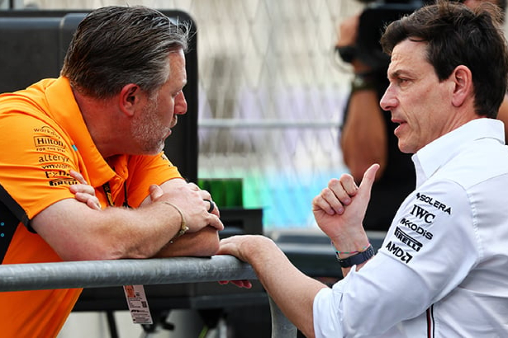 McLaren mise en garde par Toto Wolff : “Un précédent dangereux”