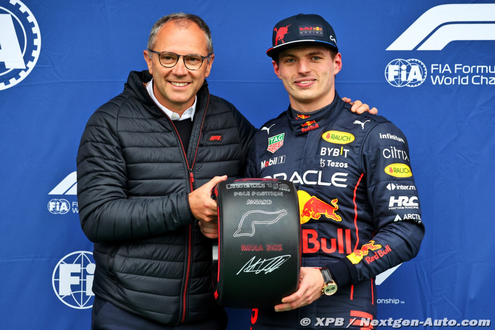 Domenicali : Verstappen montre que 'le pilote fait encore la différence' en F1