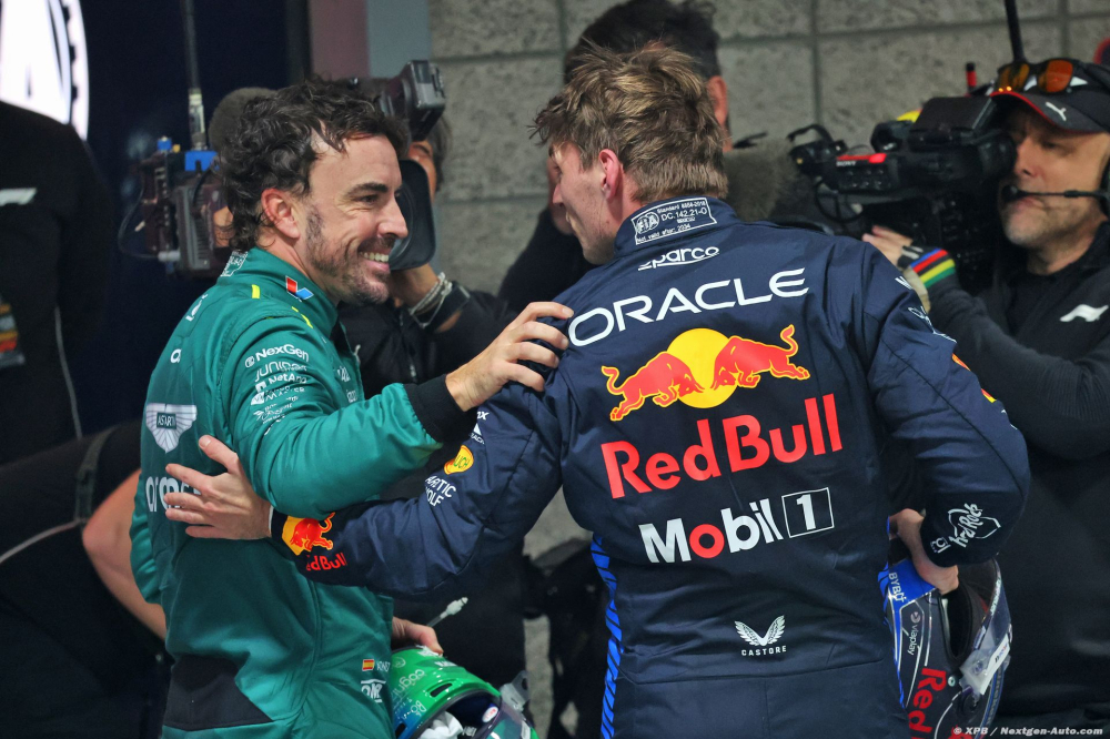 Verstappen adorerait un duel avec Alonso en 2026