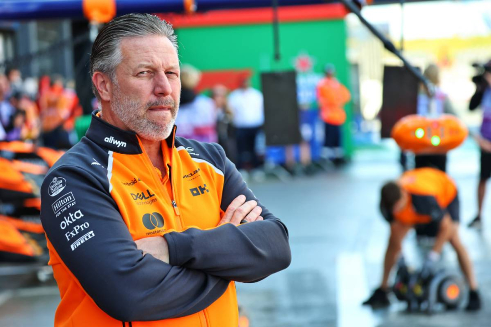 McLaren sous tension : Zak Brown redoute l’inévitable duel Piastri-Norris
