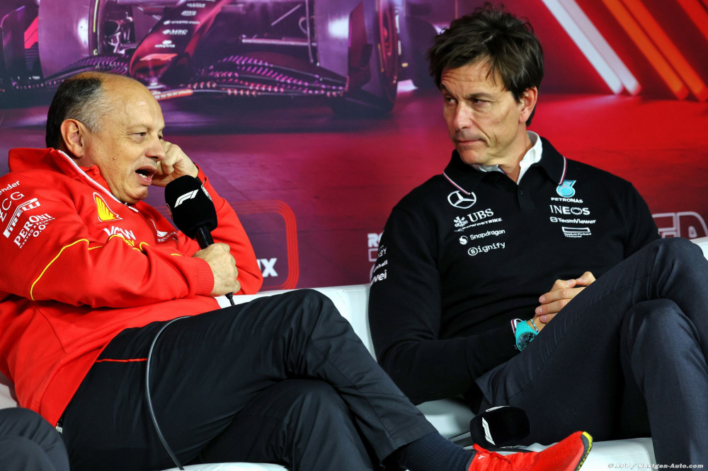 Entre Vasseur et Wolff, une relation qui va de l'amitié à la rivalité