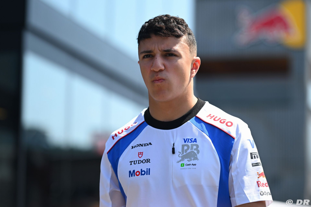 Hadjar admet avoir 'peur' et 'être excité' à l'idée de faire équipe avec Verstappen
