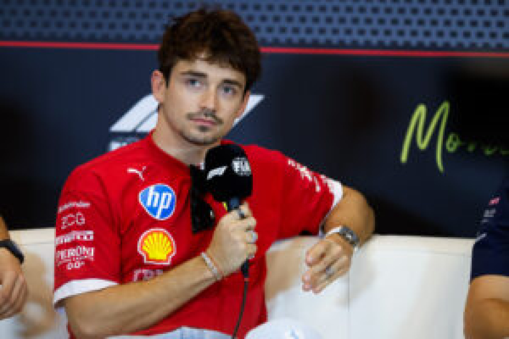 Charles Leclerc croit aux chances de victoire de Ferrari à Bakou