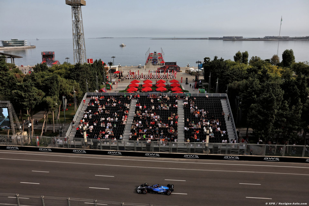 Williams F1 hésite entre tendres et médiums à Bakou