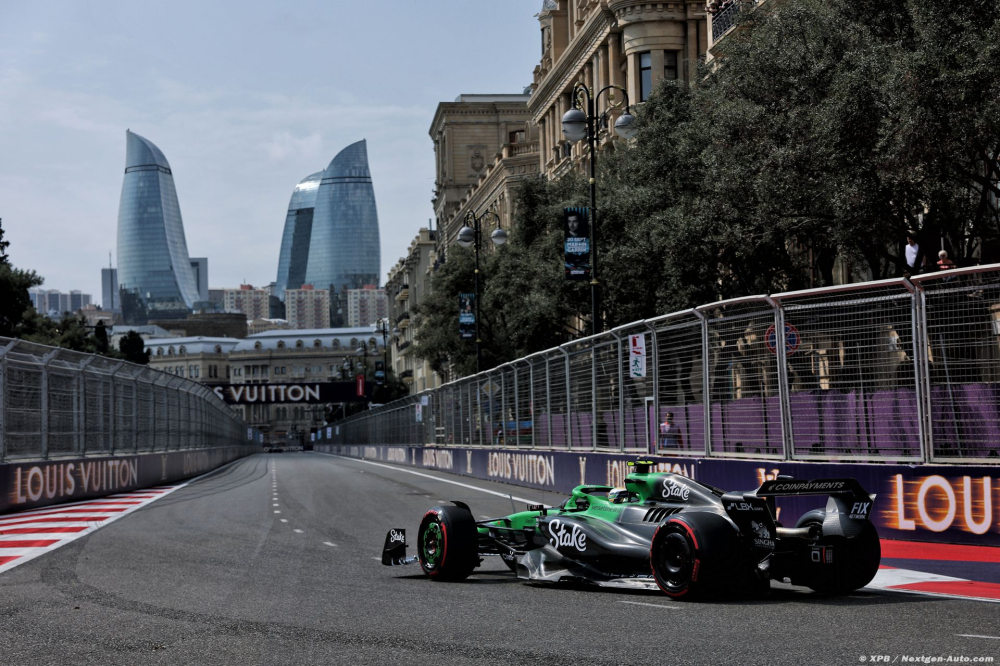 Un 'vendredi classique' pour Bortoleto et Hülkenberg à Bakou
