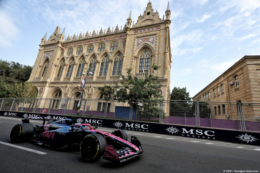 Alpine F1 confirme ses prédictions : au fond du peloton à Bakou !