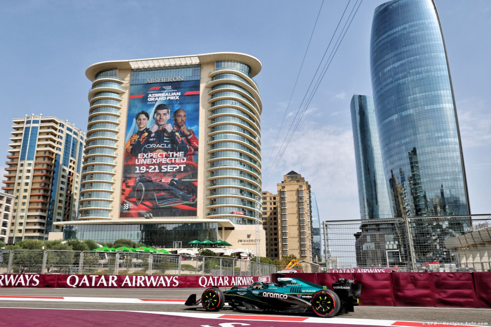 Alonso et Stroll ont évalué les pneus plus que leur performance à Bakou