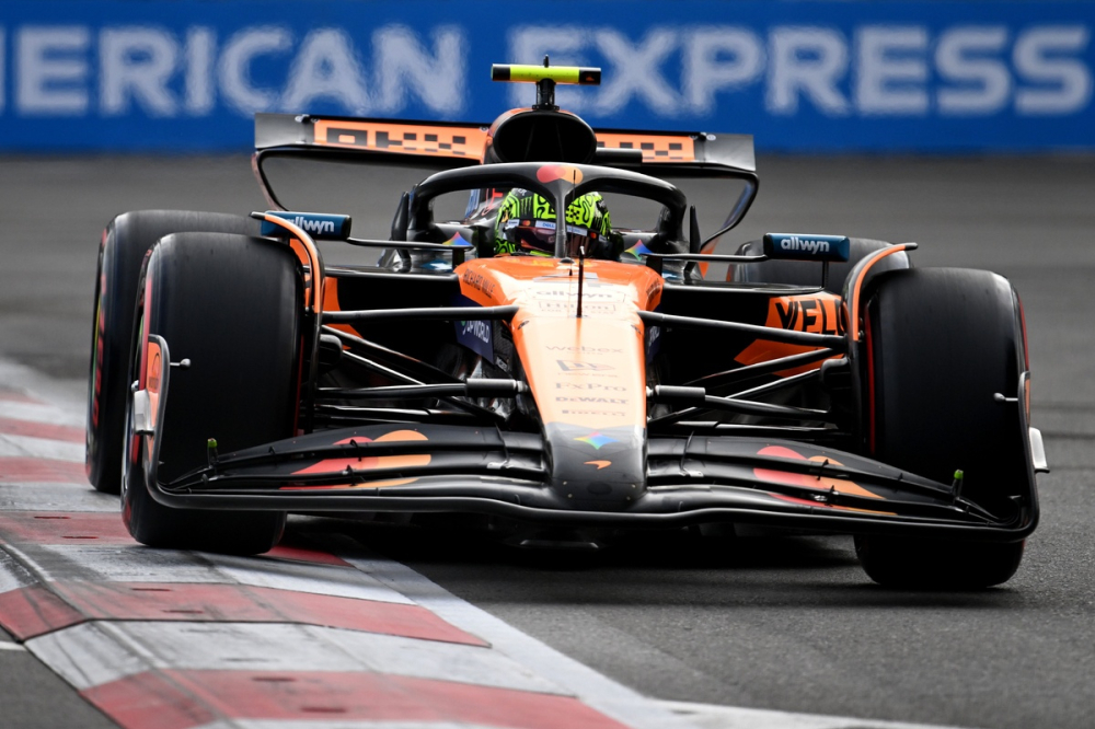 EL3 - Lando Norris dans le vent avant les qualifications