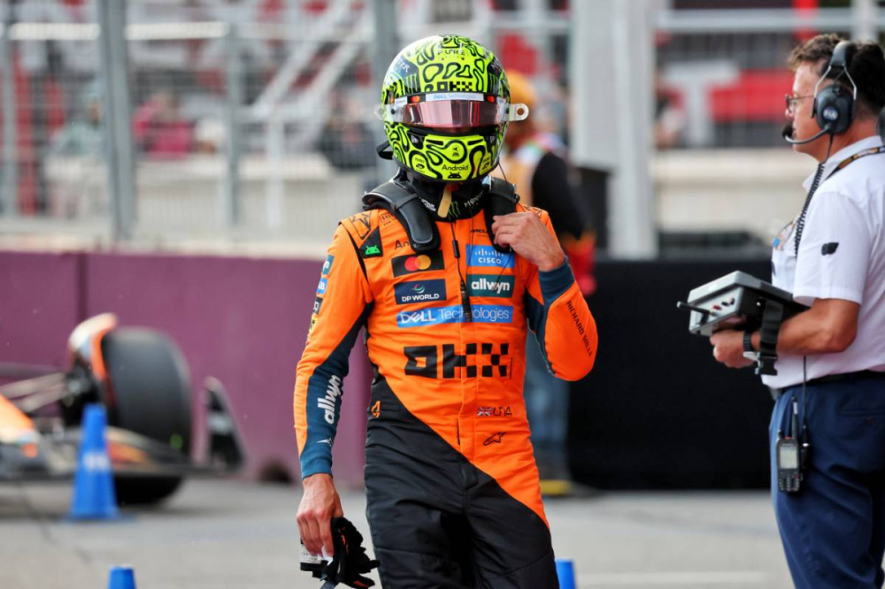 Lando Norris rate sa chance en Q3 : 