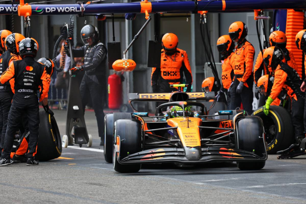 Lando Norris déçu à Bakou : une septième place qui laisse un goût amer