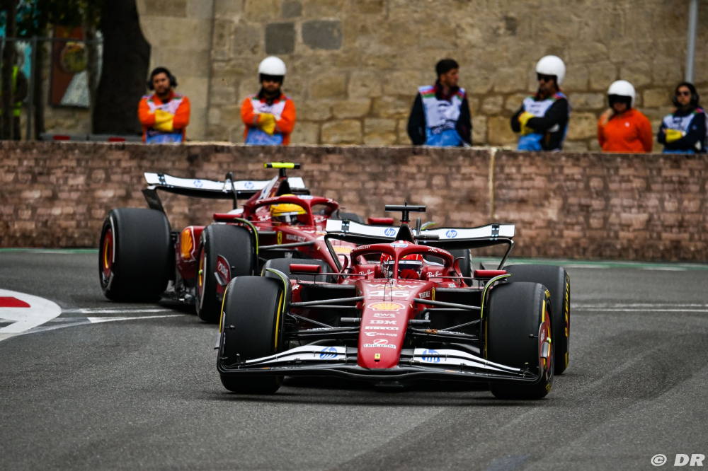 'Stupide, pas juste' : de l'eau dans le gaz entre Leclerc et Hamilton après Bakou