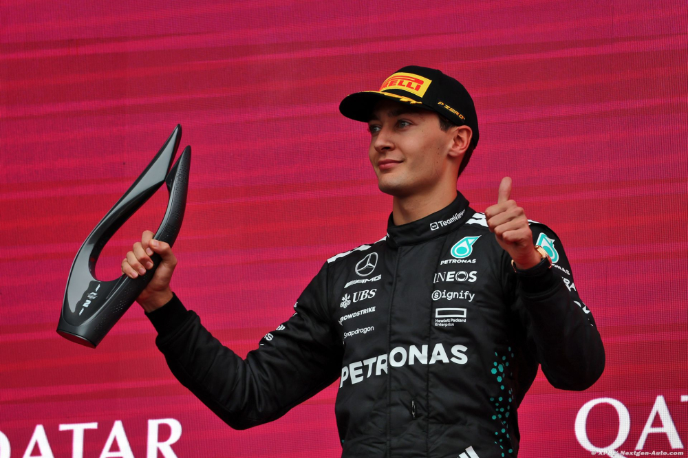 Mercedes F1 remercie un Russell 'mal en point' et salue 'l'excellent travail' d'Antonelli